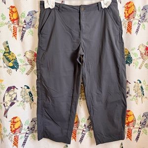 Royal Robbins Capris Gray Size 10 Quick Dry